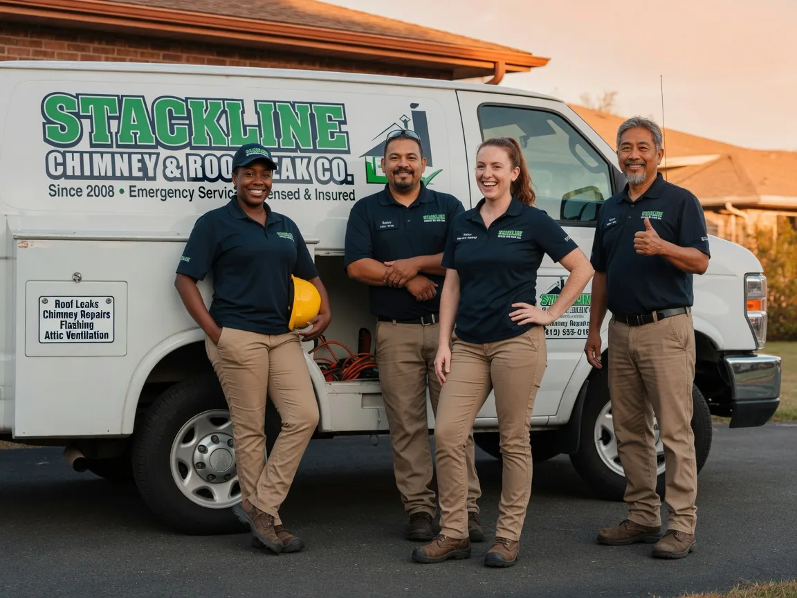 Chimney flashing repair company in Check, VA